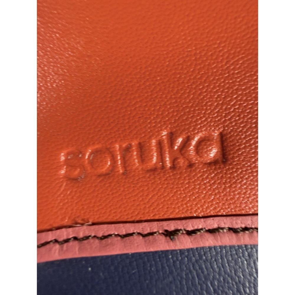 Soruka rare coveted one of a kind wallet and crossbody clutch. Missing strap. - Picture 13 of 16